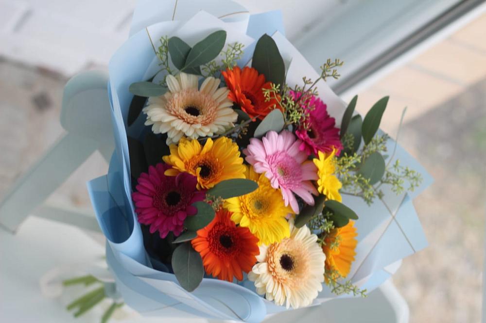 Букет цветов из: Герберы в Сокольниково