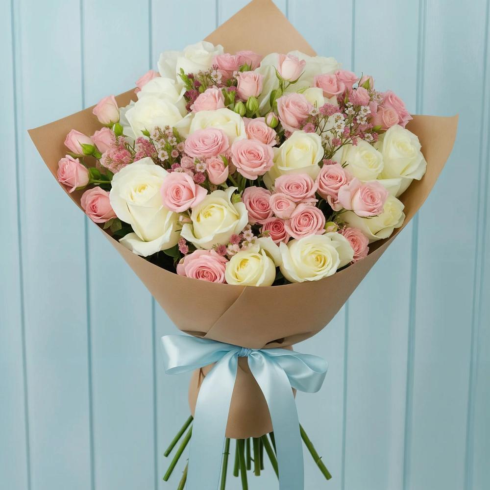 Букет цветов из: Розы в Сокольниково