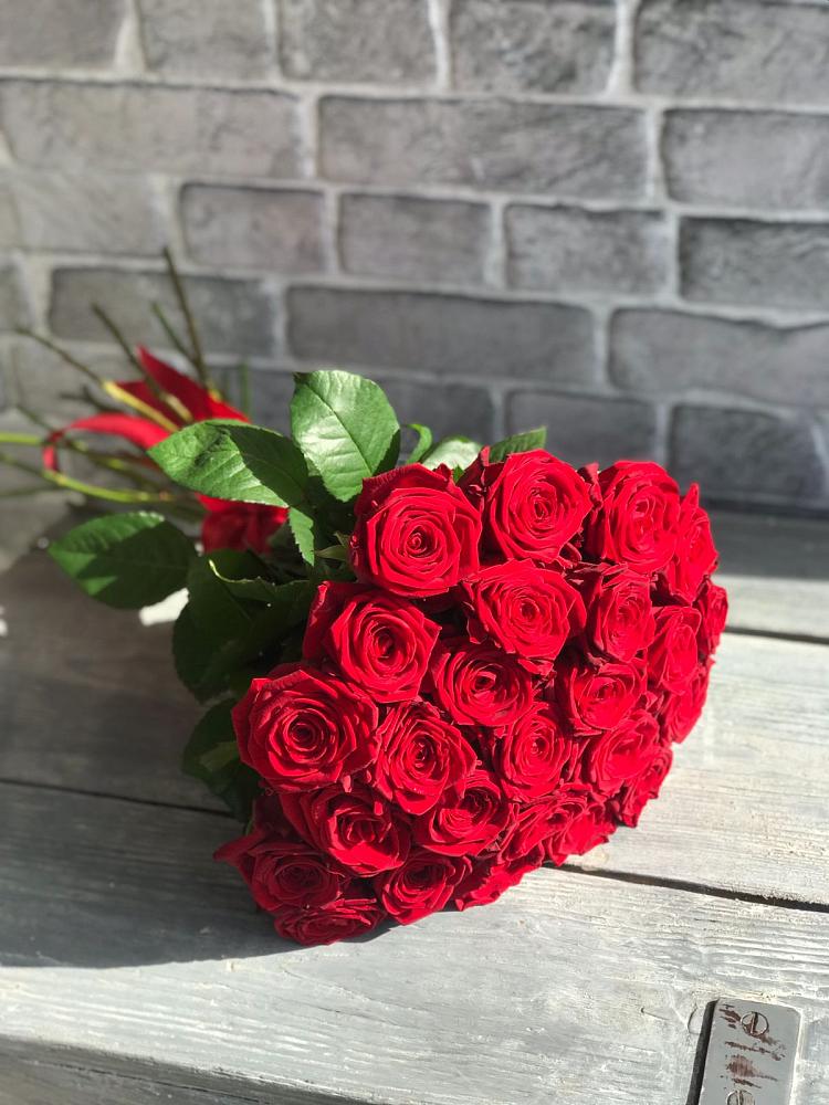 Букет Красные розы Фридом в Сокольниково