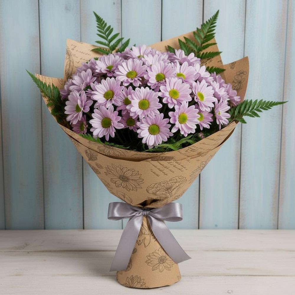 Букет цветов из: Хризантемы в Сокольниково