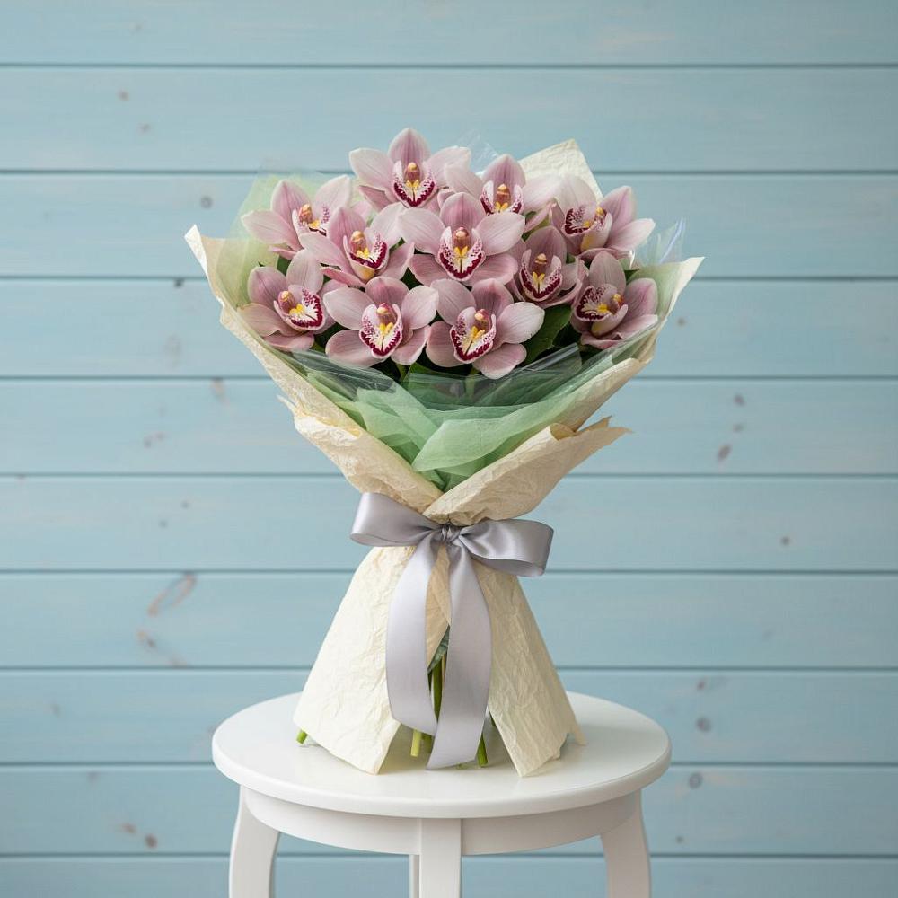 Букет цветов из: Орхидеи и Розы в Сокольниково