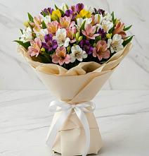 Букет цветов из:  Альстромерии #REPLACE_PRED# Сокольниково