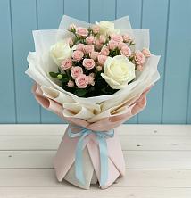 Букет цветов из:  Розы в Сокольниково