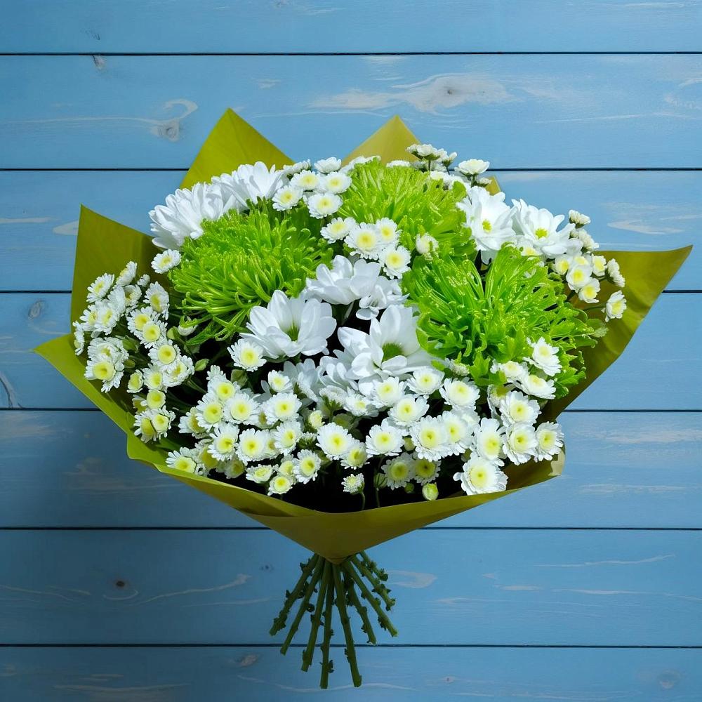 Букет цветов из: Хризантемы в Сокольниково