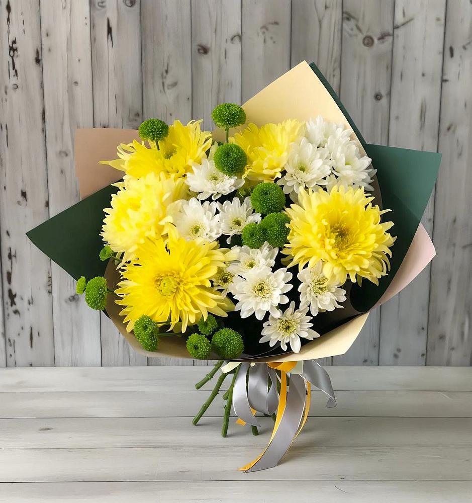 Букет цветов из: Хризантемы в Сокольниково