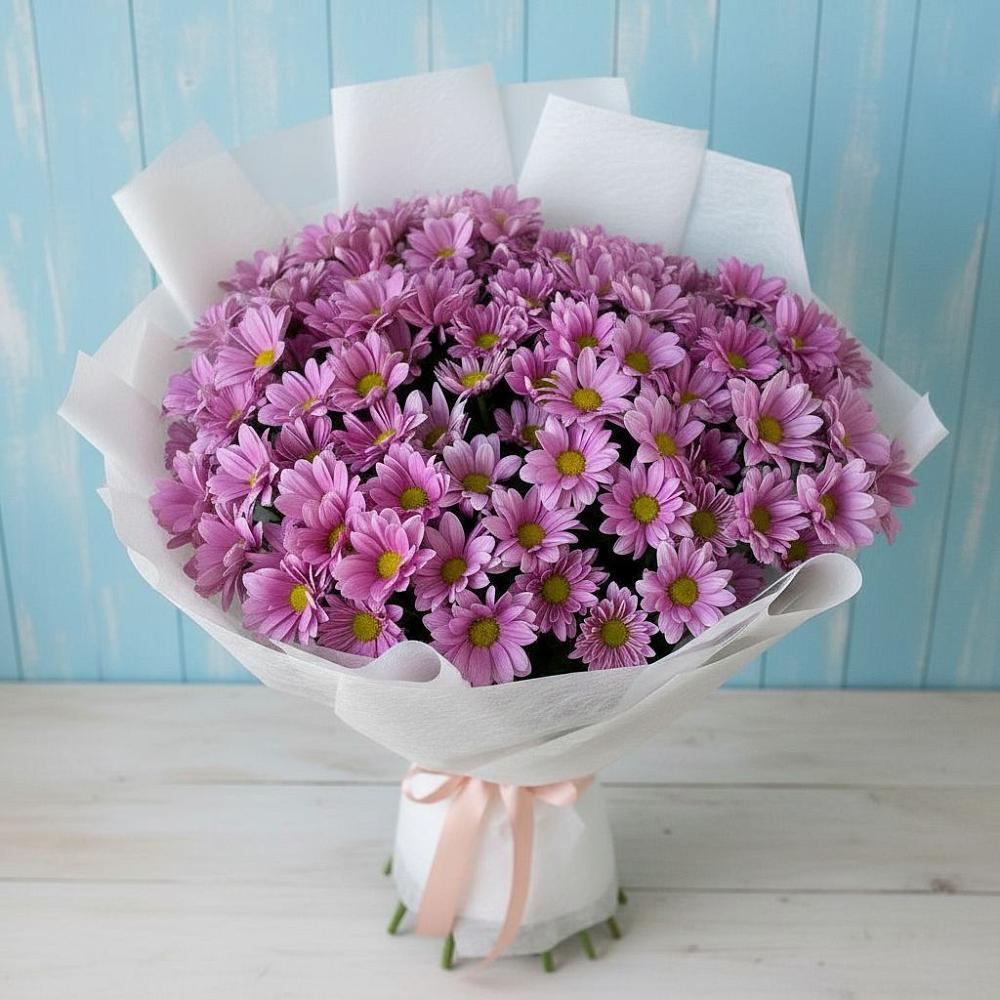 Букет цветов из: Хризантемы в Сокольниково