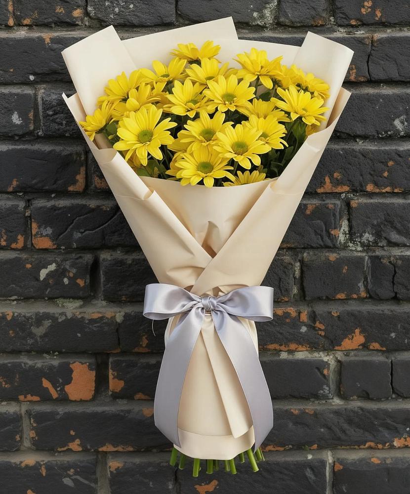Букет цветов из: Хризантемы в Сокольниково