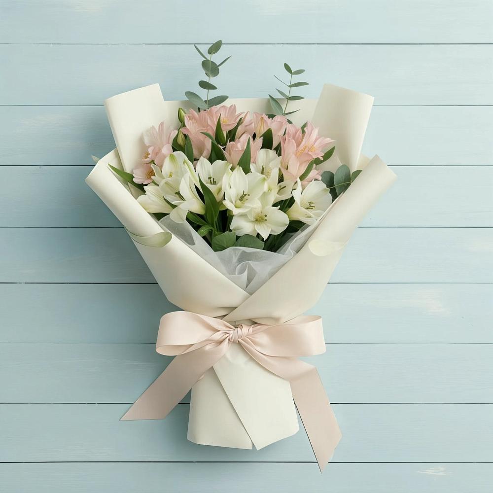 Букет цветов из: Альстромерии в Сокольниково