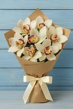 Букет цветов из:  Орхидеи и Розы в Сокольниково