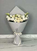 Букет цветов из:  Розы и Лизиантусы в Сокольниково